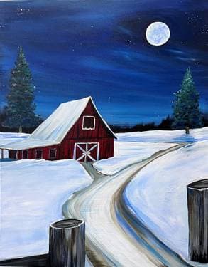 Winter's Blues - Paint Nite event in MARKHAM, ON