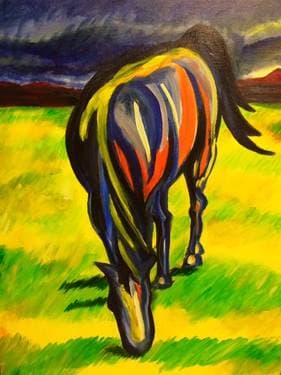 A Grazing Horse with Melody Gillespie