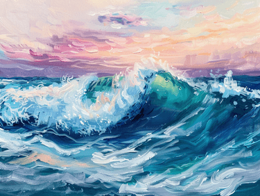 Chasing The Tide - Paint Nite event in Levittown, NY