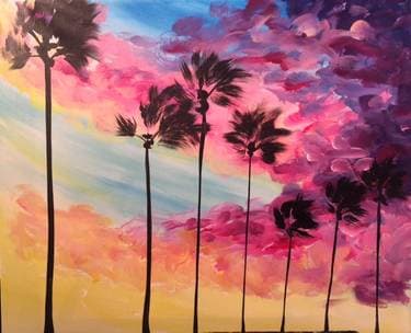 Sunset Boulevard - Paint Nite event in Encino, CA