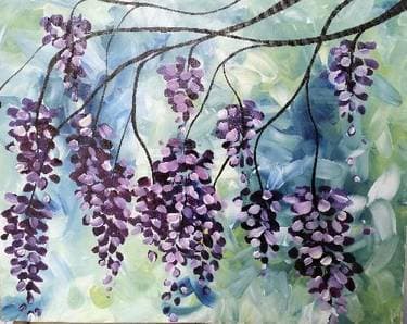 Dripping Wisteria - Paint Nite event in Prince Frederick, MD