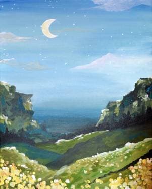 Irish Dusk - Paint and sip event at Greater Good Imperial Brewing Company in Worcester , MA - PaintNite.com