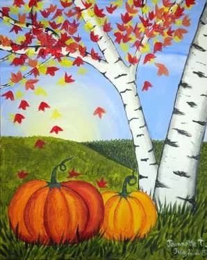 Paint and sip painting in Amherst