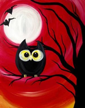 Spooky Nite - Paint Nite event in Edmonton, AB