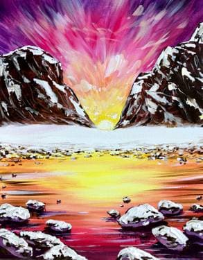Thawing Out - Paint Nite event in Ottawa, ON