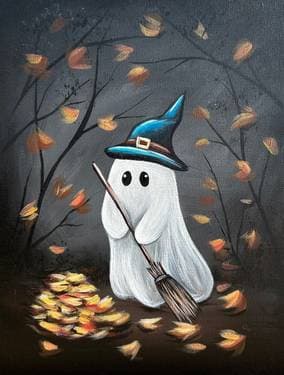 Spooky Chores - Paint Nite event in  Burnaby, BC