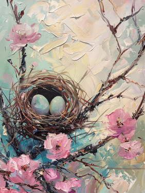 Nested in Love - Paint Nite event in Levittown, NY