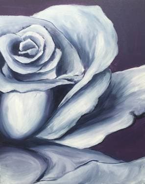 Kiss From A Rose - Paint Nite event in Calgary , AB