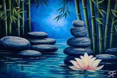 Lotus Calm - Paint Nite event in Citrus Heights , CA