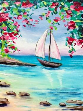 Sailboat Lookout  - Paint Nite event in Auburn, CA
