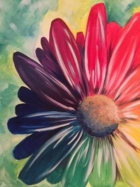 Prism Petals - Paint and sip event at The Bull Pub & Grill in Whitby, ON - PaintNite.com