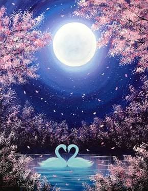 Mystic Swan Lake - Paint Nite event in SALT LAKE CTY, UT