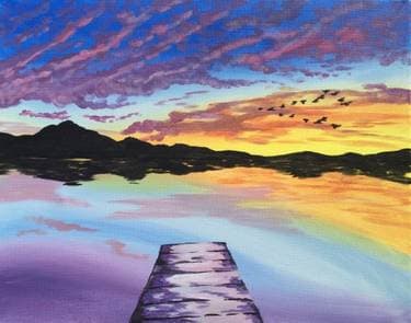 Fly Away Home - Paint and sip event at Moose McGuire's @ Hunt Club in Ottawa, ON - PaintNite.com