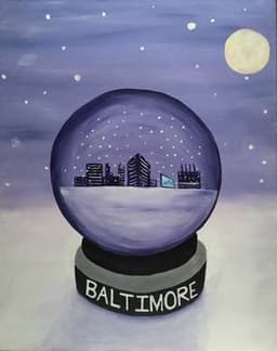 Baltimore Snow Globe thumbnail