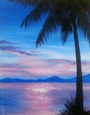 Lavender Seas - Paint Nite event in KAYSVILLE, UT