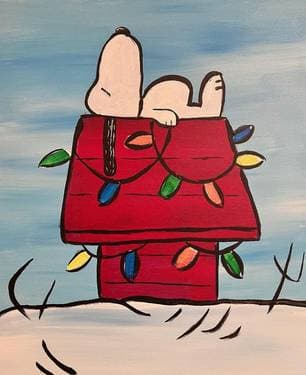 Christmas Chill'n - Paint Nite event in Calgary, AB