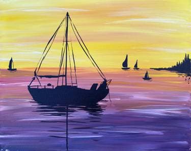 Sail into Summer - Paint Nite event in Toronto, ON