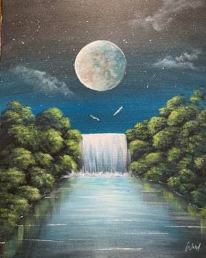 Ward's Night Falls - Paint Nite event in Ottawa, ON
