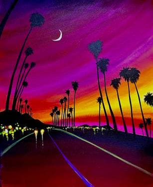 Street View - Paint Nite event in San Jose, CA