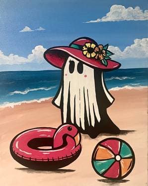 Hot Ghost Summer - Paint Nite event in Florence , KY