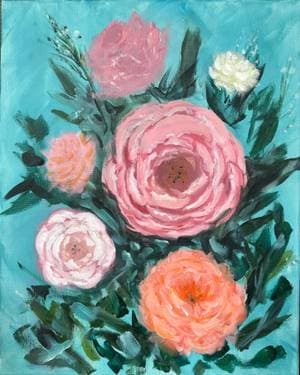 Shades of Pink - Paint Nite event in Maple Ridge, BC