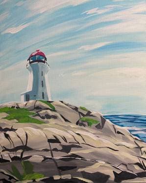 Peggy's Cove  - Paint Nite event in Halifax, NS