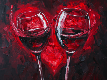 Love at First Sip - Paint Nite event in White Plains, MD