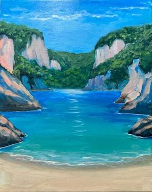 Secret Beach - Paint Nite event in Langley, BC