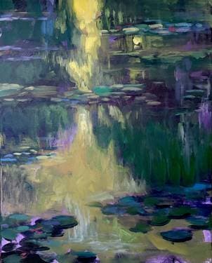 Monet - Waterlilies  - Paint Nite event in Nepean, ON