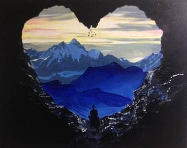 Undefended Heart  - Paint Nite event in St. John's, NL