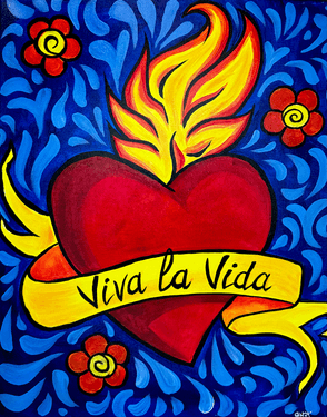 Viva La Vida - Paint Nite event in SAN JOSE, CA