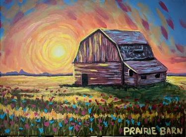 Prairie Barn - Paint Nite event in Dundurn, SK