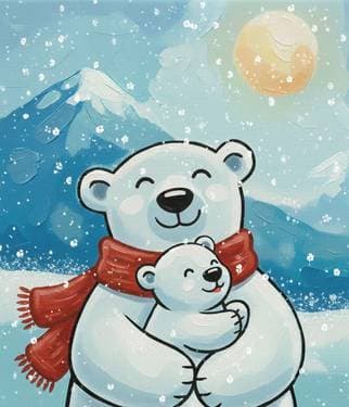 Polar Bear Hugs - Paint Nite event in Ottawa, ON