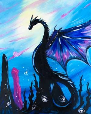 Dragon Lands - Paint Nite event in Toronto , ON