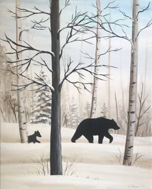 Bearly Keep Up - Paint Nite event in Edmonton, AB