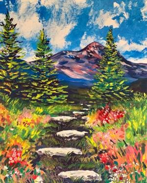 Wildflower Trail - Paint Nite event in Saskatoon, SK
