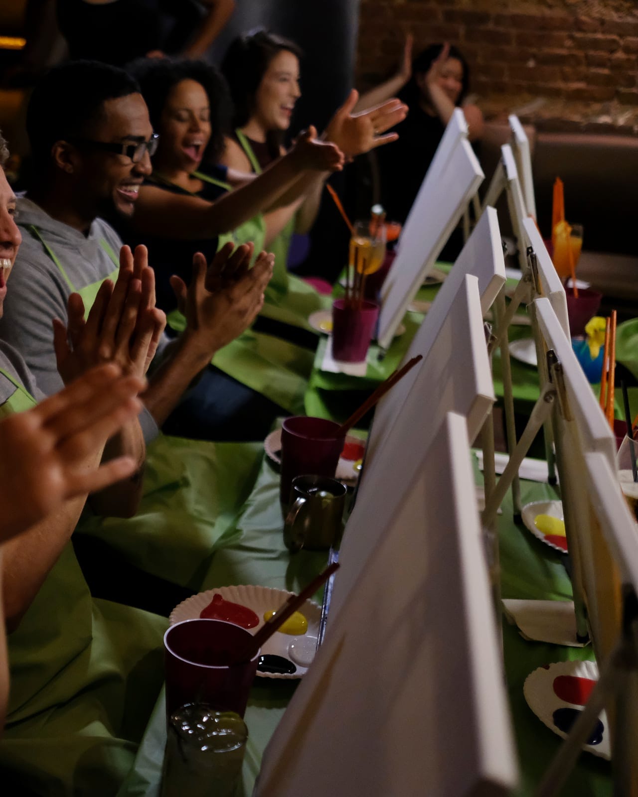 Paint Nite at Andiamo Italian Ristorante (Eagan) — sample photo from a paint nite event
