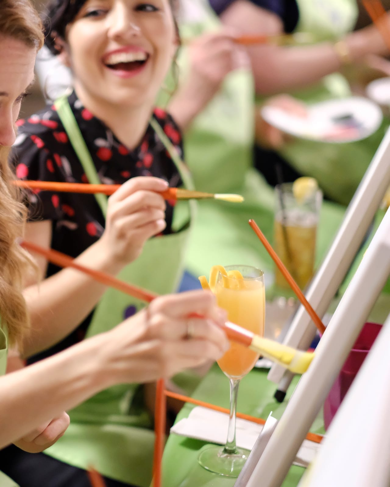 Camping Under Galaxy Stars Painting Event - Mesa Arizona — sample photo from a paint nite event