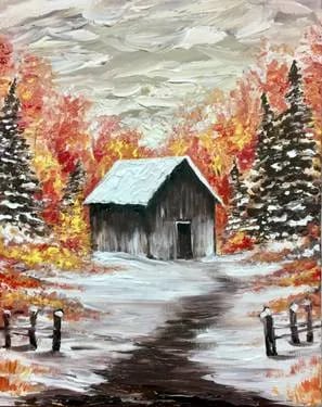 Colors by the Cabin at Broadway Bar and Grill Portobello — Painting