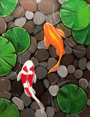 Koi's will be Koi's — Painting