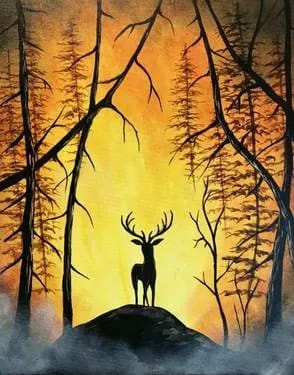11/06/2026 Prince of Autumn Paint Nite at Viviano's in Chesterfield, MO — Painting