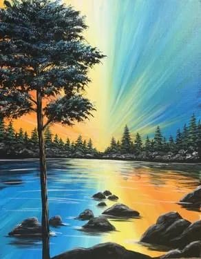 Tap and Table  11/22 - Reverse Reflections — Painting