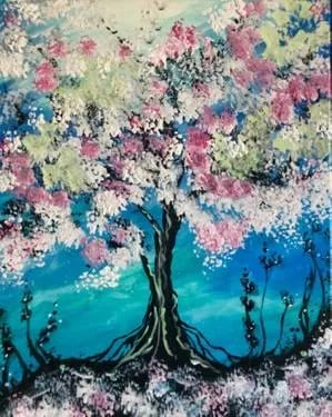 Paint Nite: Tree Fantasy — Painting