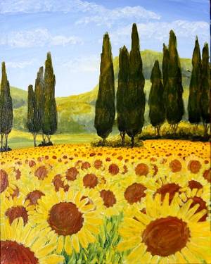 Paint Night at Rickys — Painting