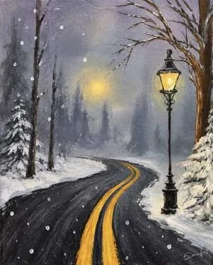 Winter’s Journey  — Painting