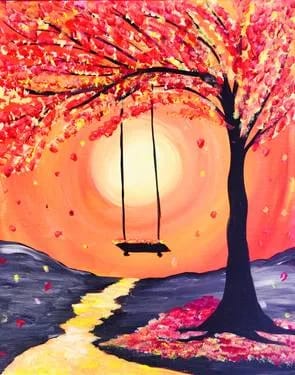 "Whimsical Fall" painting at Nottingham's (Columbia), Sat. Sept. 26, at 6:00 p.m. -21-Years-old  and over  — Painting