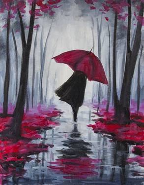 Paint Nite @Moose Orleans FRIDAYS: Autumn Stroll II — Painting