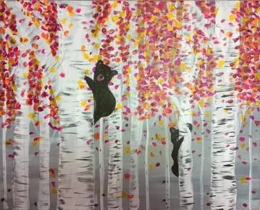 10/6/26 - Bears in the Forest — Painting