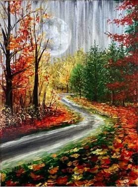 Autumns Rain — Painting