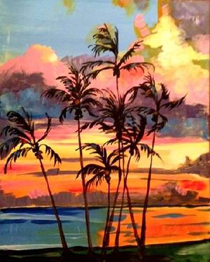 PAINT NITE SIDELINES — Painting